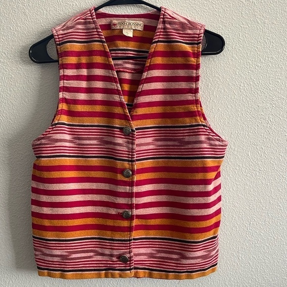 Roo Crossing Jackets & Blazers - Vintage Roo Crossing Petite Vest